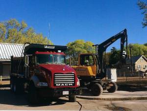  construction equipment used at MBTA W. Roxbury - J.F.White