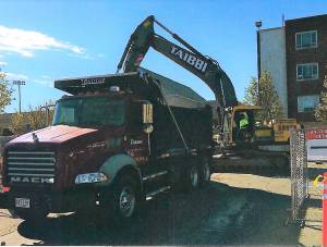  construction equipment used at Salem Hospital - Petroleum Mgt.